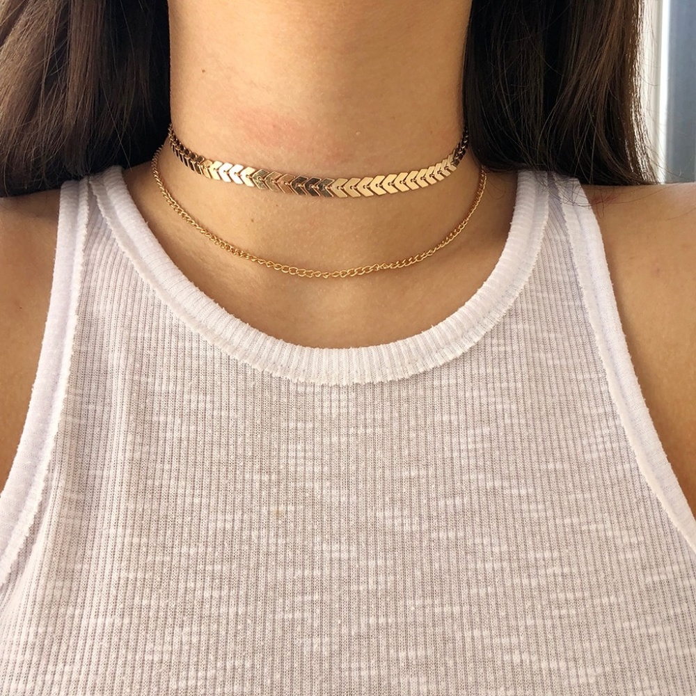 Arrow Choker Necklace
